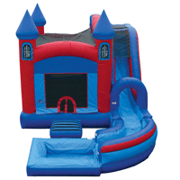 Jump N Splash Castle with Pool