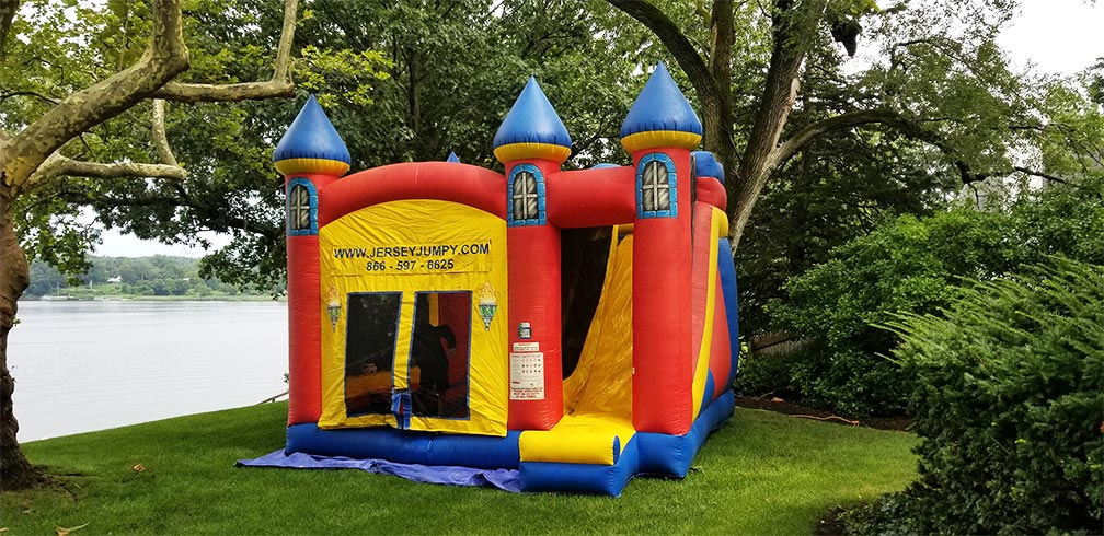 castle-combo-bounce-house-rentals-new-jersey